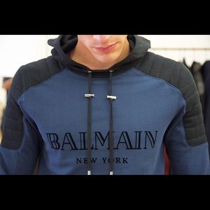 balmain x hm hoodie